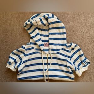 VINTAGE Juicy Couture Short Sleeve Zip Up M